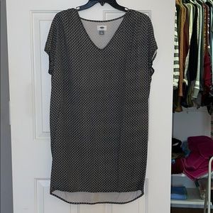 Black and white dress